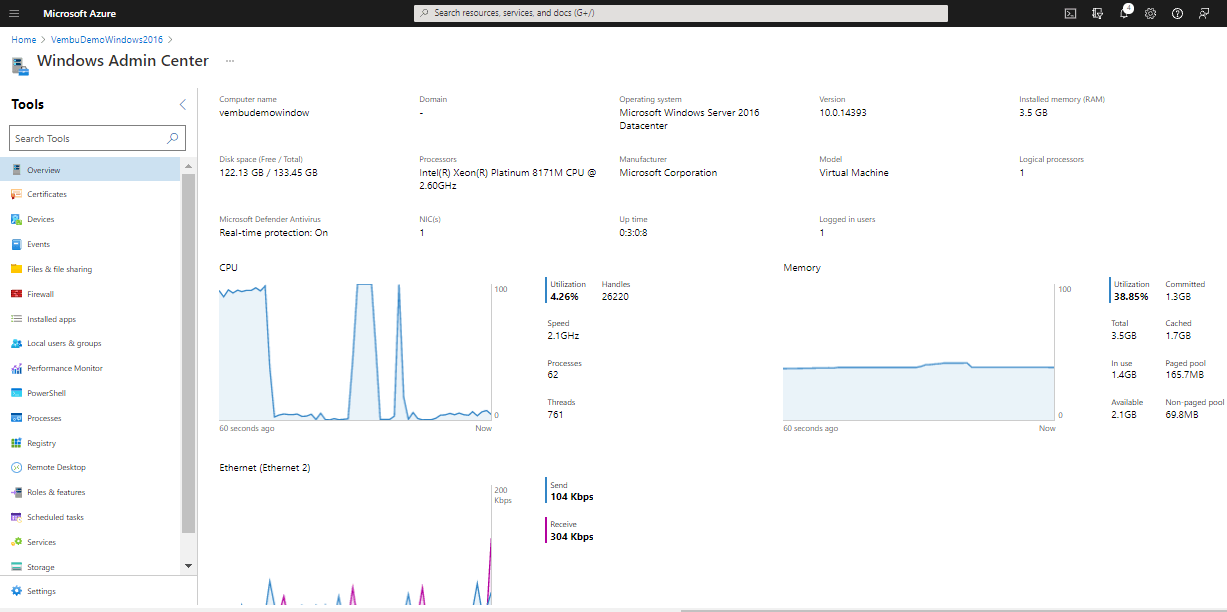 azure vm