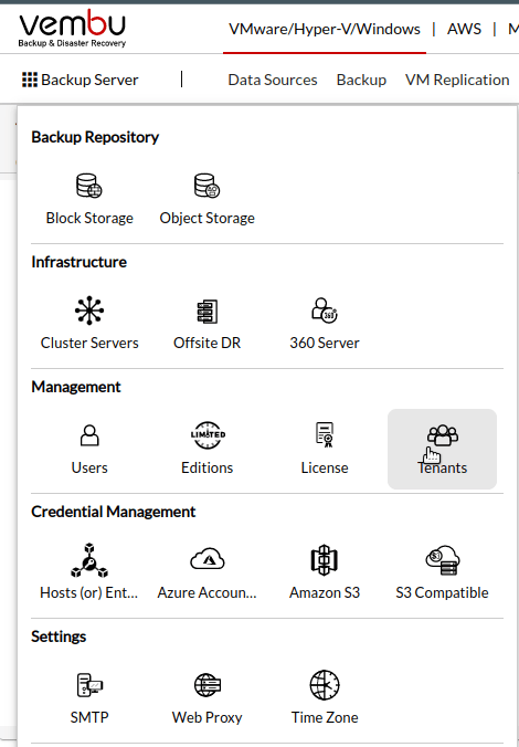 multitenancy-in-bdrsuite