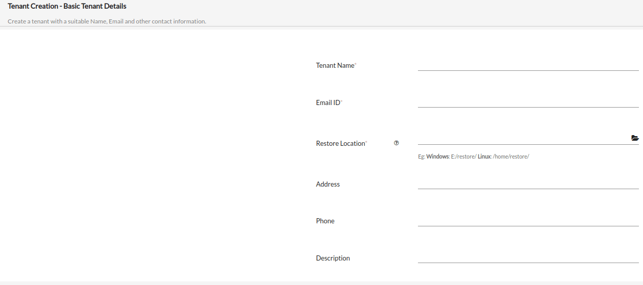 multitenancy-in-bdrsuite