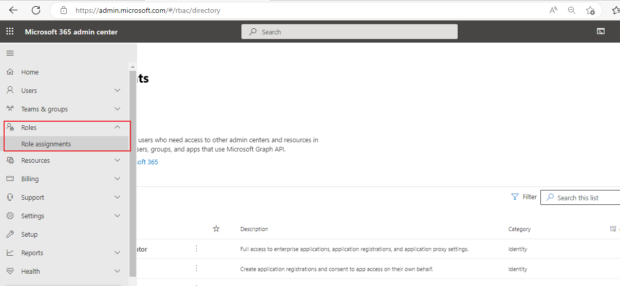 How do I give access to Exchange admin center?