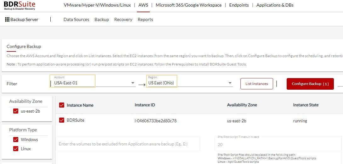 Automate aws ec2 instances