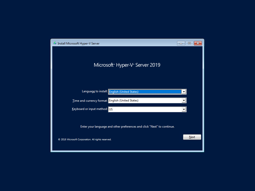 Install-Hyper-V-Server