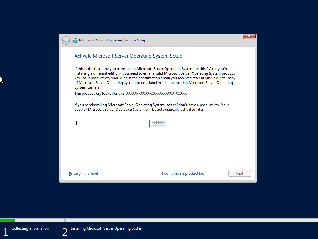 Install Microsoft Hyper-V in Windows Server Core