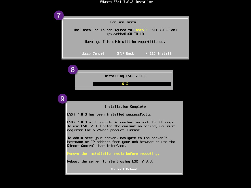 Install vSphere