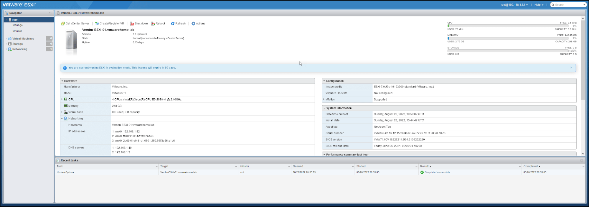 Install vSphere