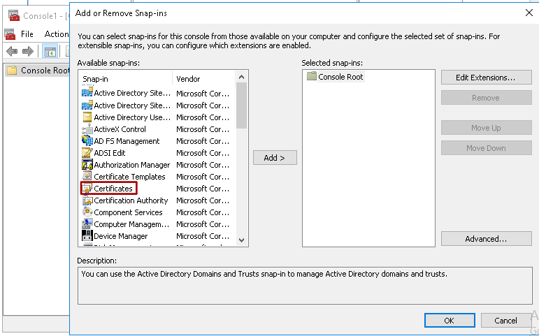 SSL Certificate in Windows Server