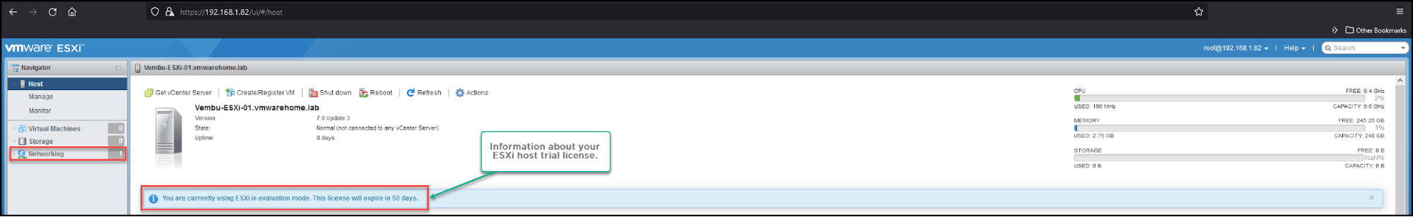 vSphere Networking