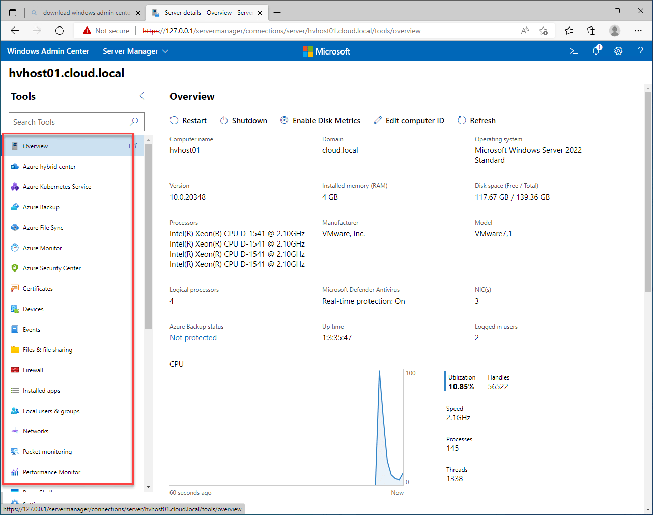 Windows Admin Center