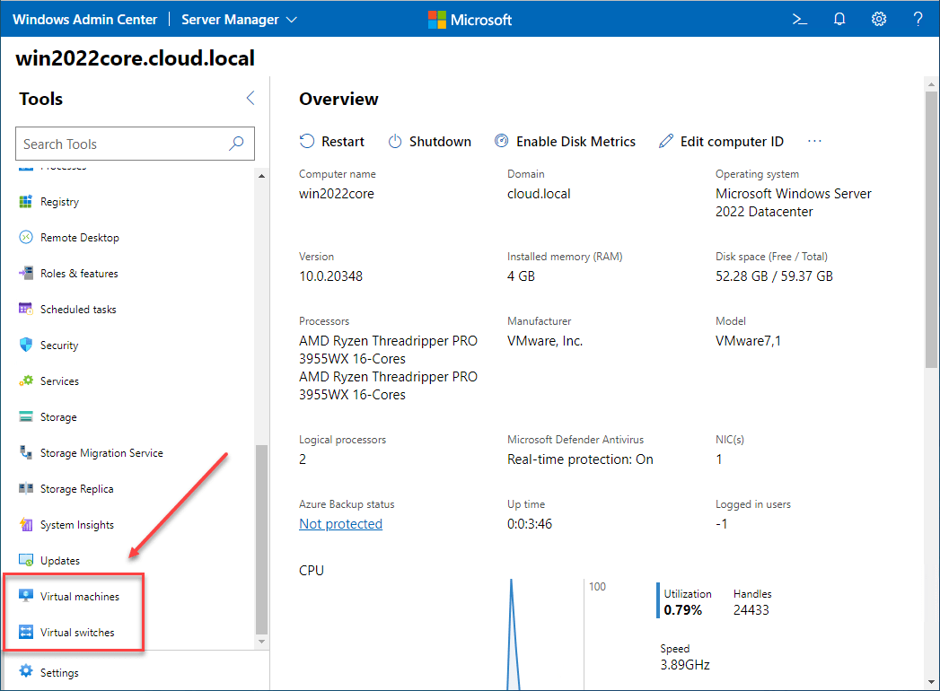 Windows Admin Center