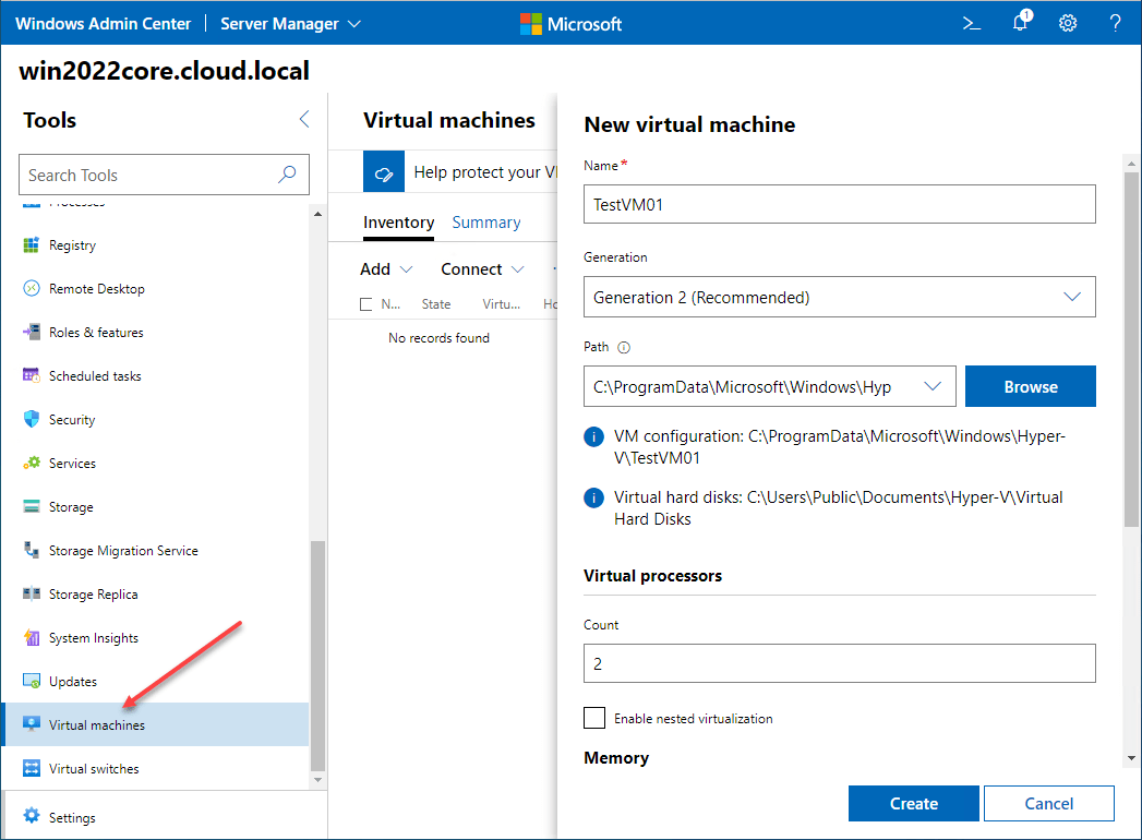 Windows Admin Center