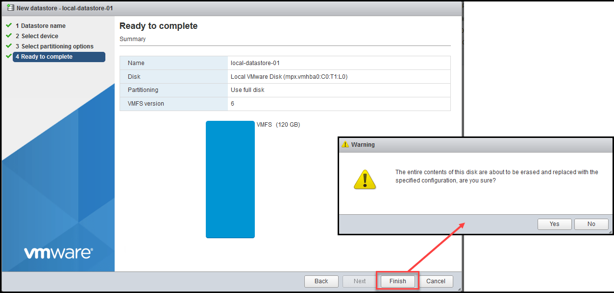 vSphere Datastores