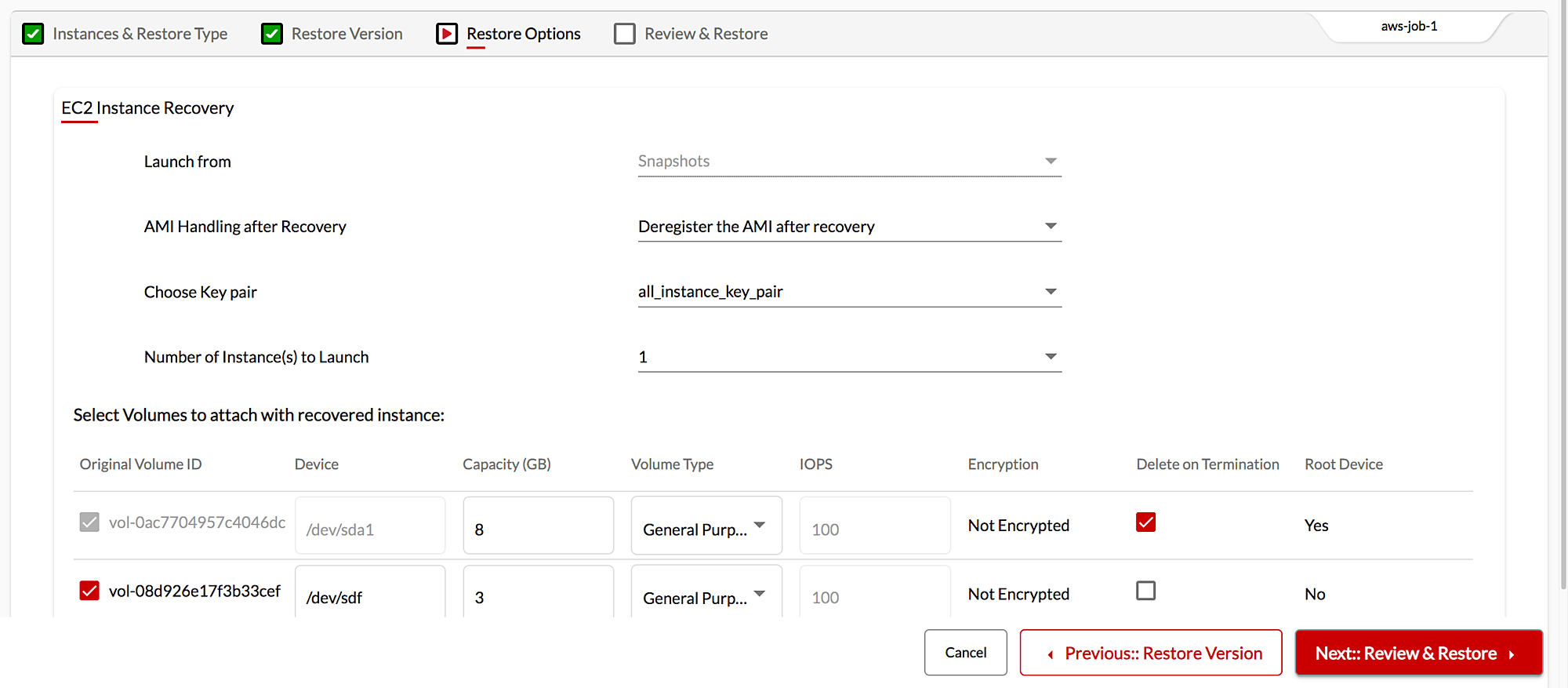 BDRSuite Free Edition for AWS