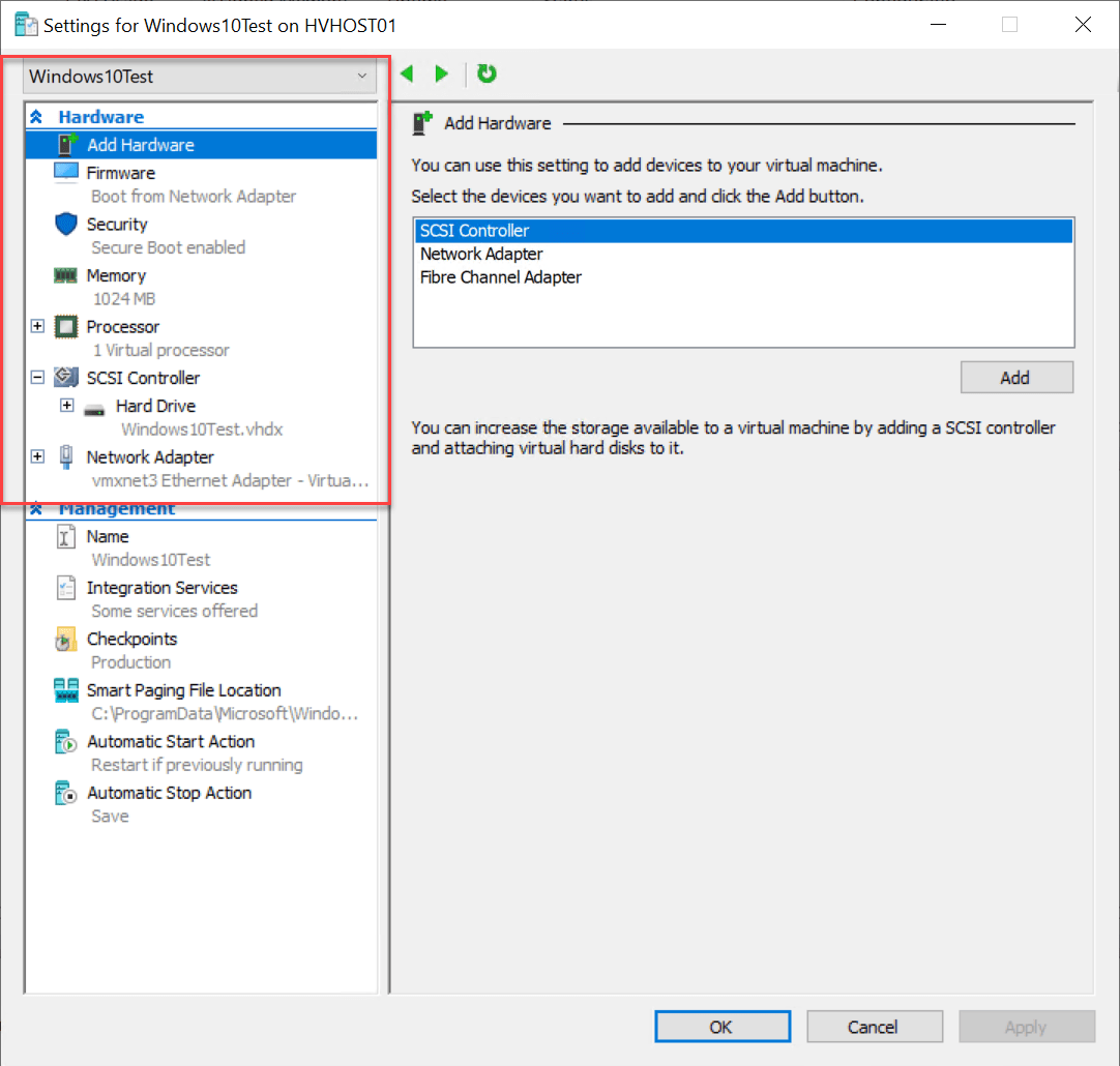 Step 4. Select Recovery Mode - User Guide for Microsoft Hyper-V