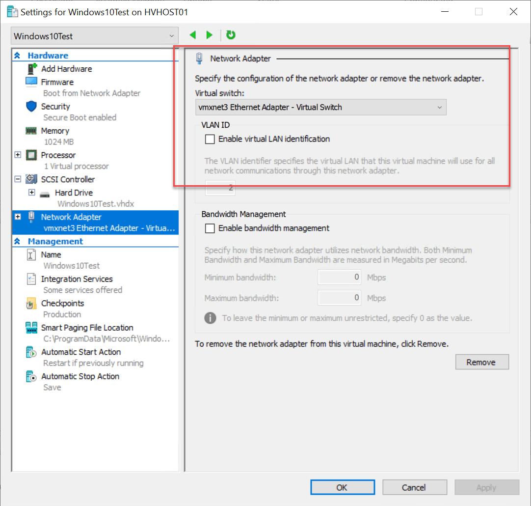 Hyper-V Virtual Machine