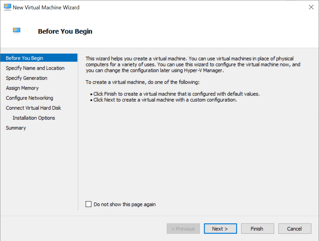 Hyper-V Virtual Machine