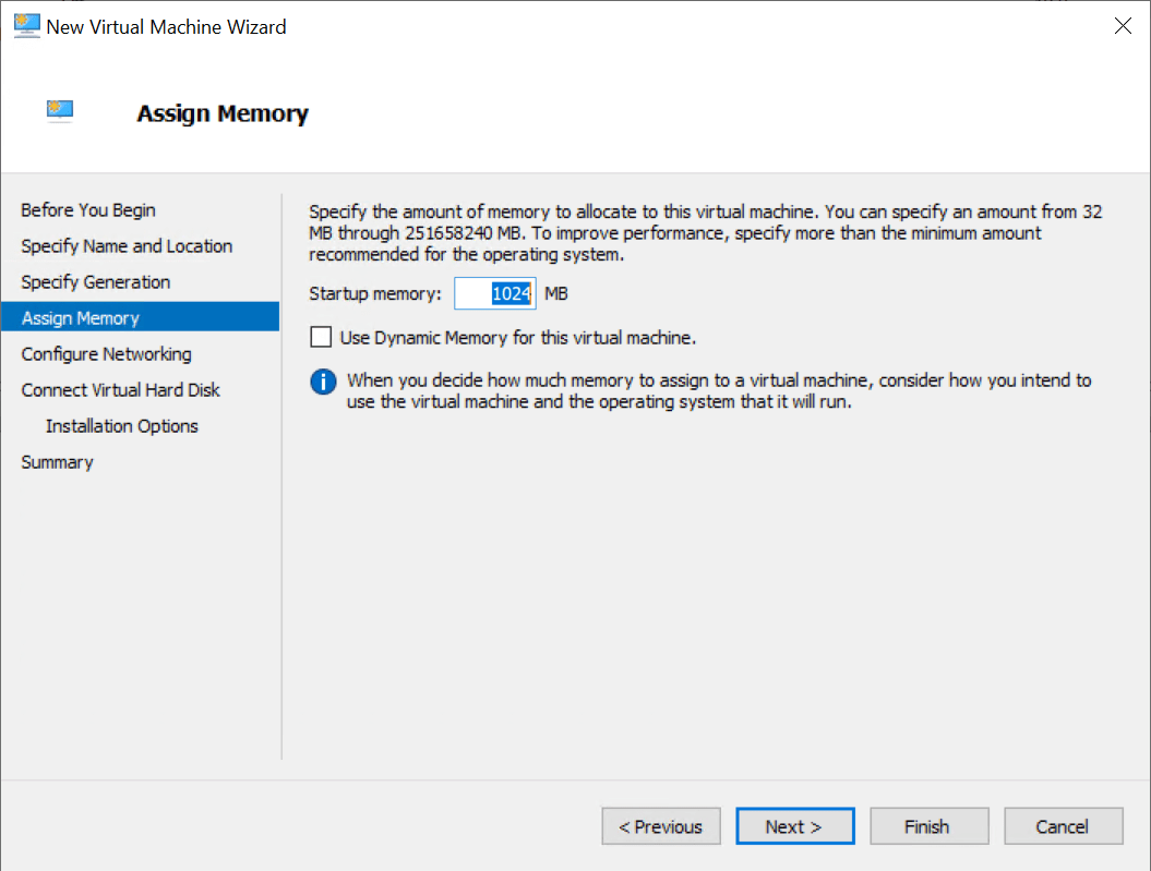 Hyper-V Virtual Machine