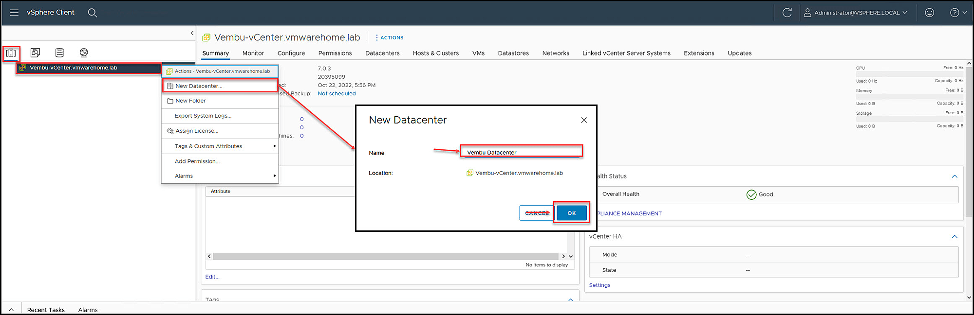 VMware-Datacenter-and-Clusters