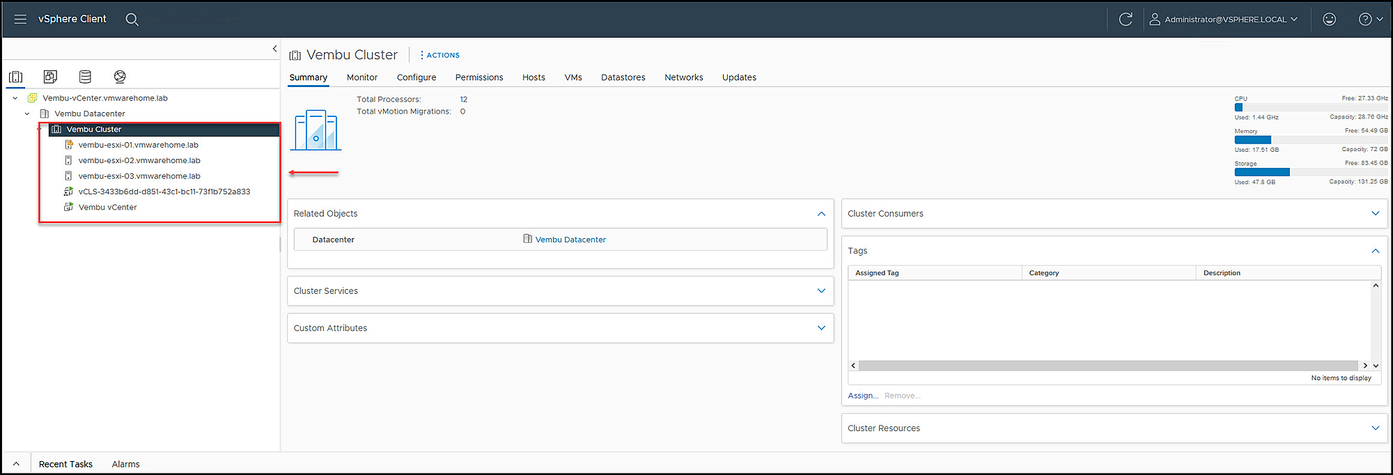 VMware-Datacenter-and-Clusters