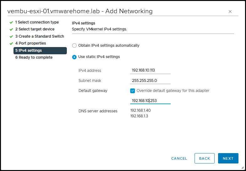 Create and Configure iSCSI Datastores