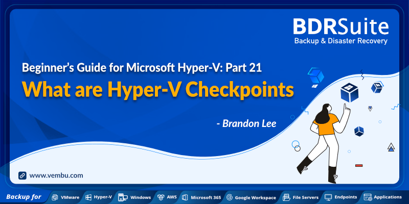Beginner s Guide For Microsoft Hyper V What Are Hyper V Checkpoints 