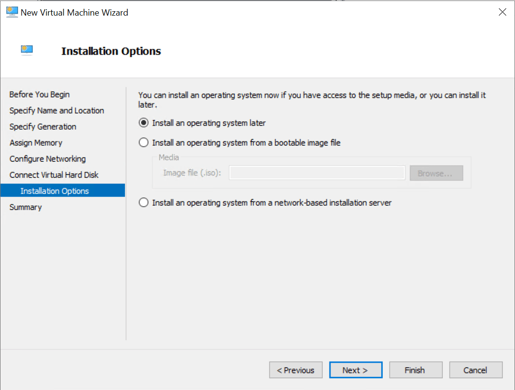 Hyper-V High Availability