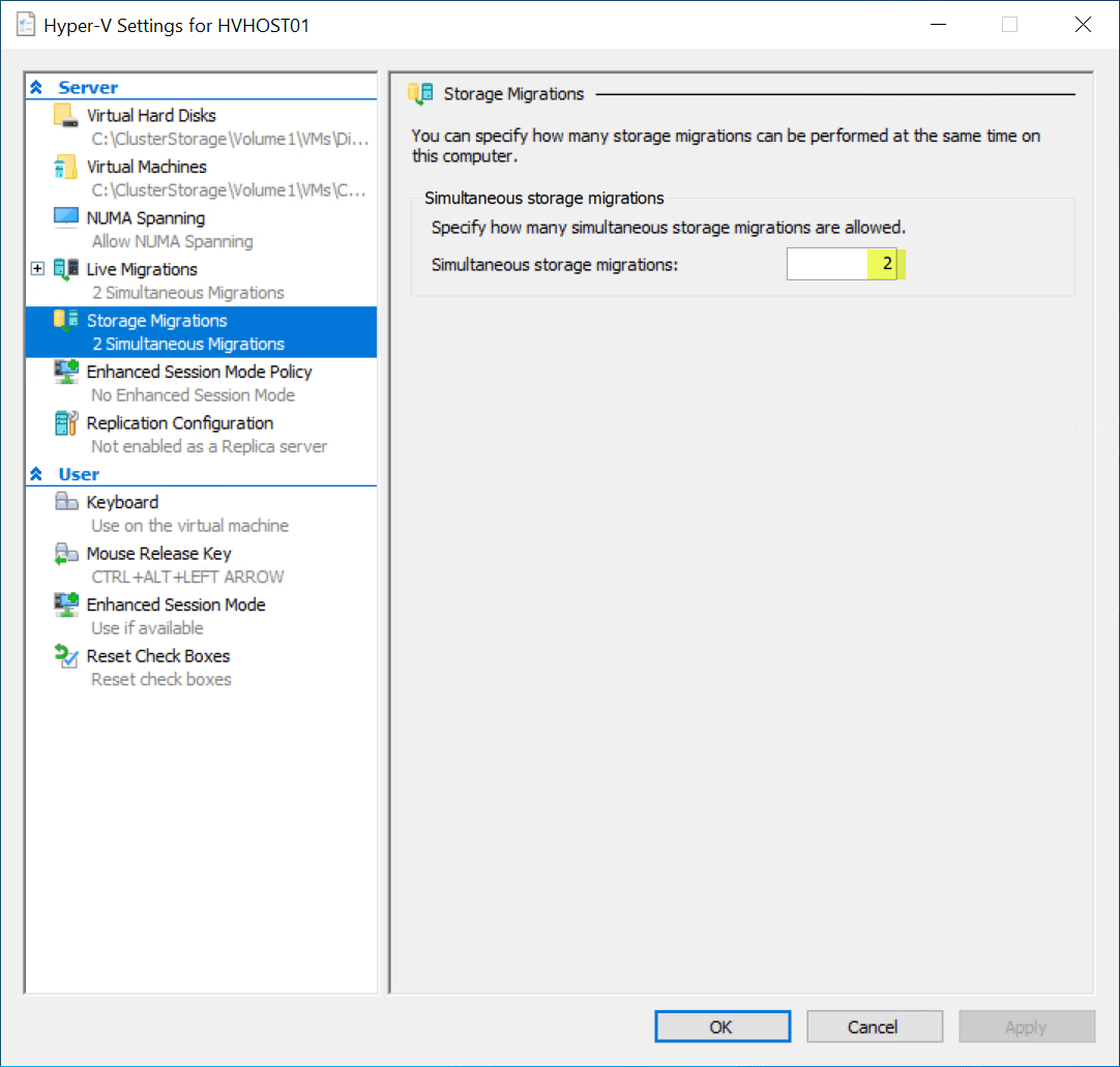 Hyper-V Live Migration