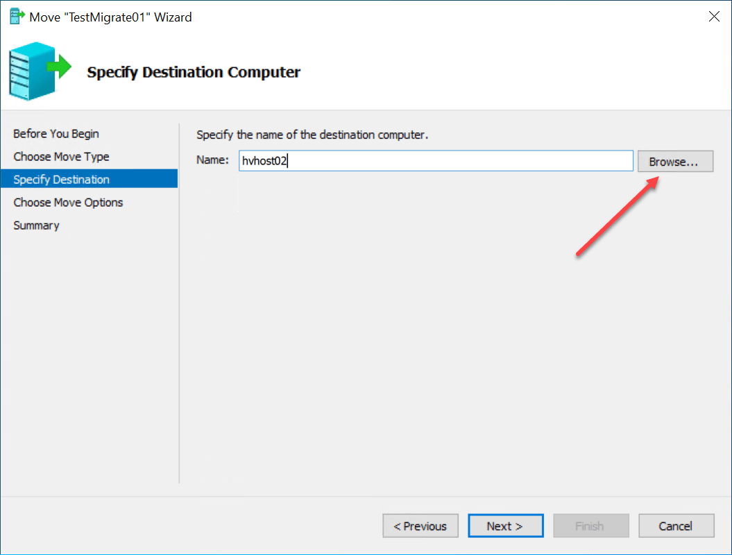 Hyper-V Live Migration