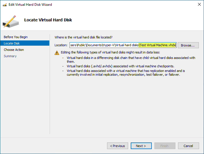 Virtual Disk Formats