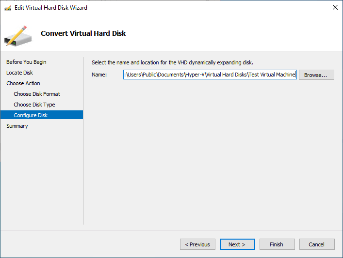 Virtual Disk Formats