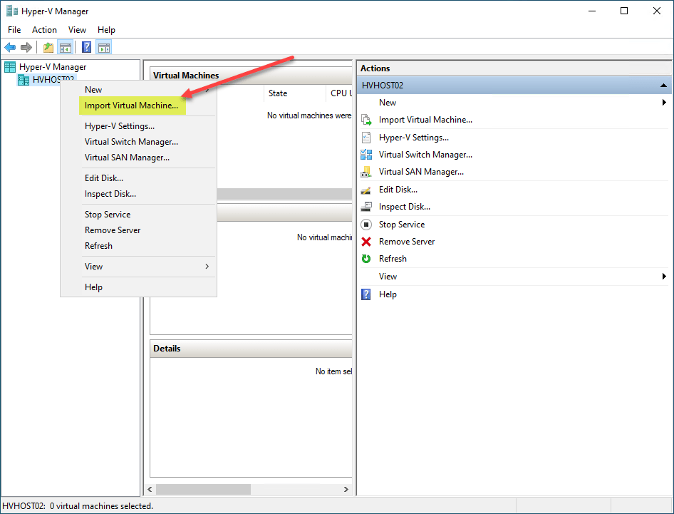 Export-and-Import-Hyper-V