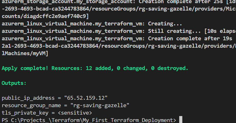 Deploying Resources to Azure using Terraform