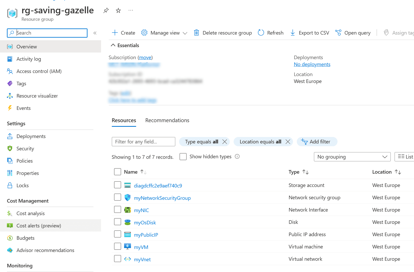 Deploying Resources to Azure using Terraform