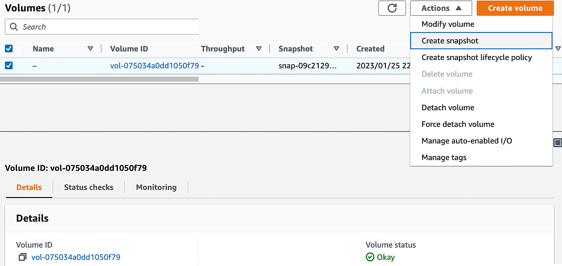 Encrypt an Unencrypted AWS EBS Root Volume