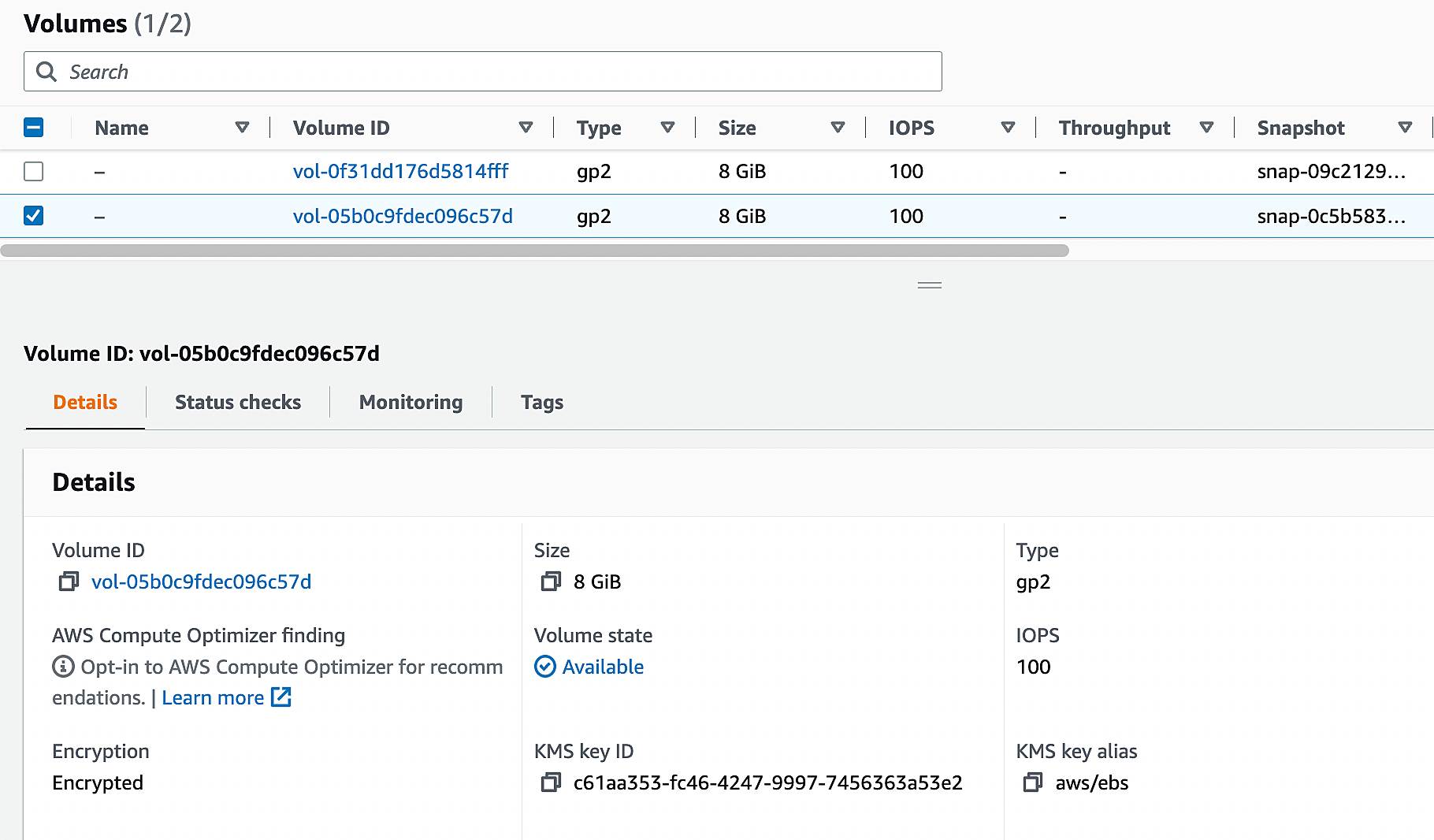 Encrypt an Unencrypted AWS EBS Root Volume