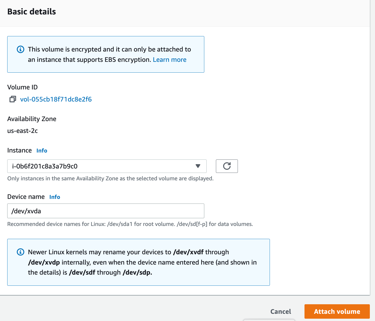 Encrypt an Unencrypted AWS EBS Root Volume