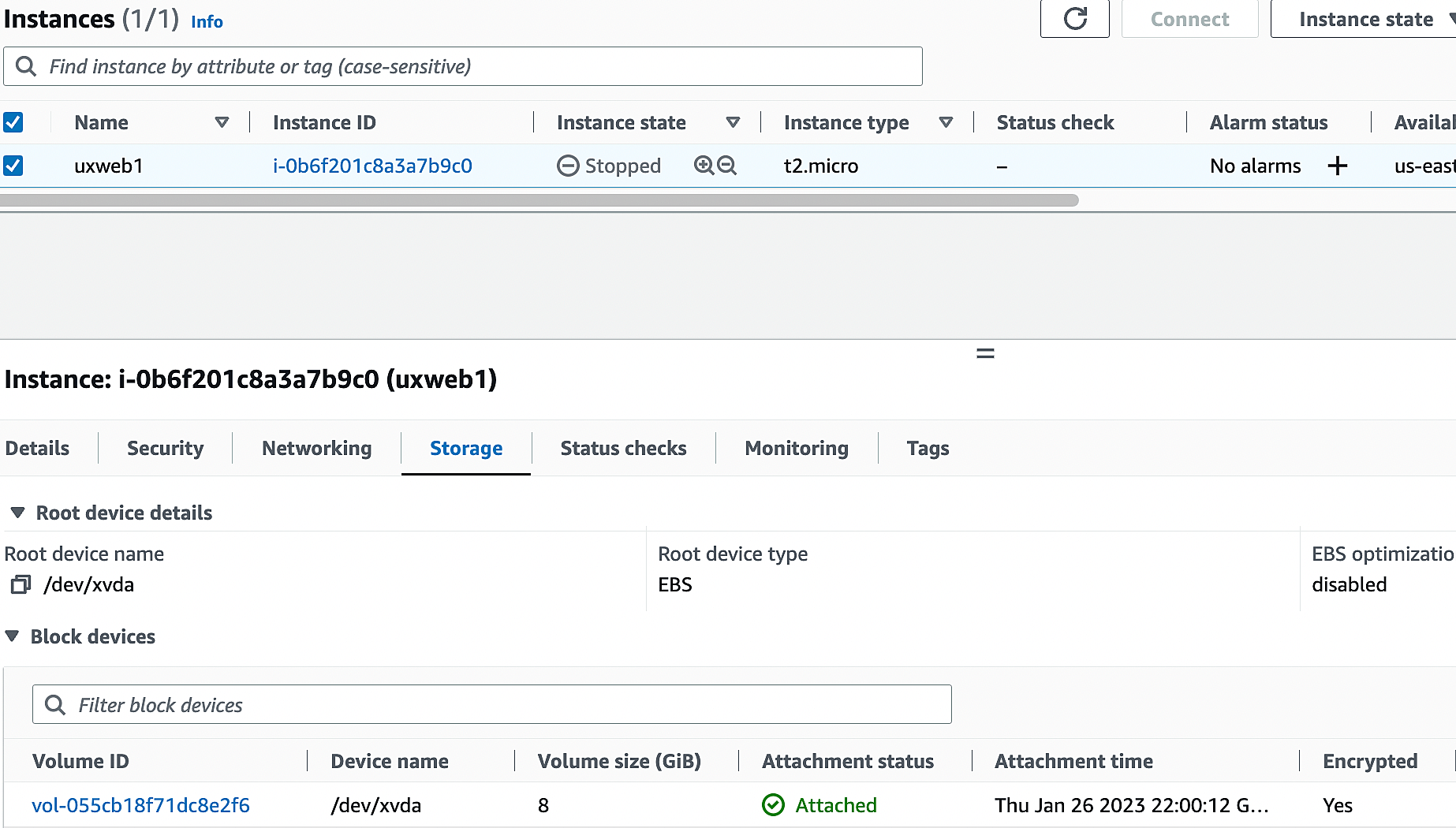 Encrypt an Unencrypted AWS EBS Root Volume