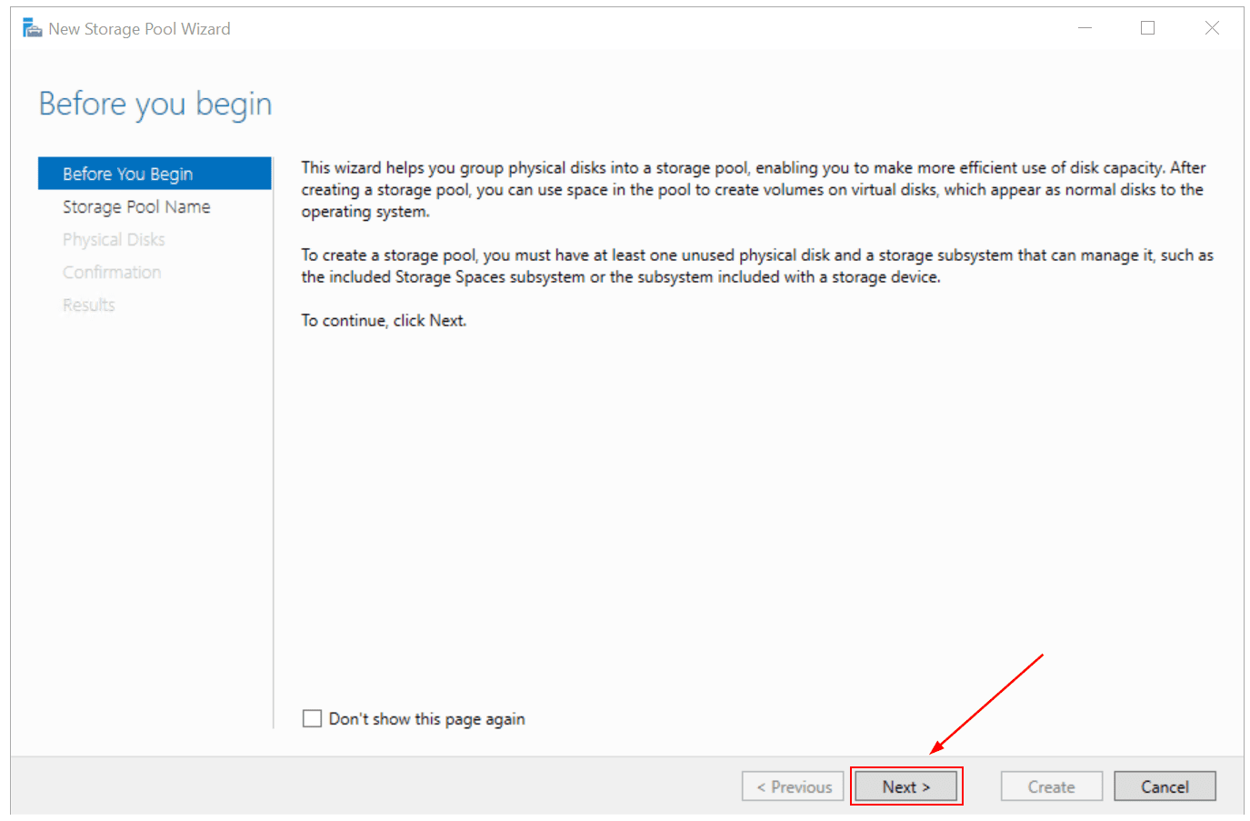 Windows Storage Spaces