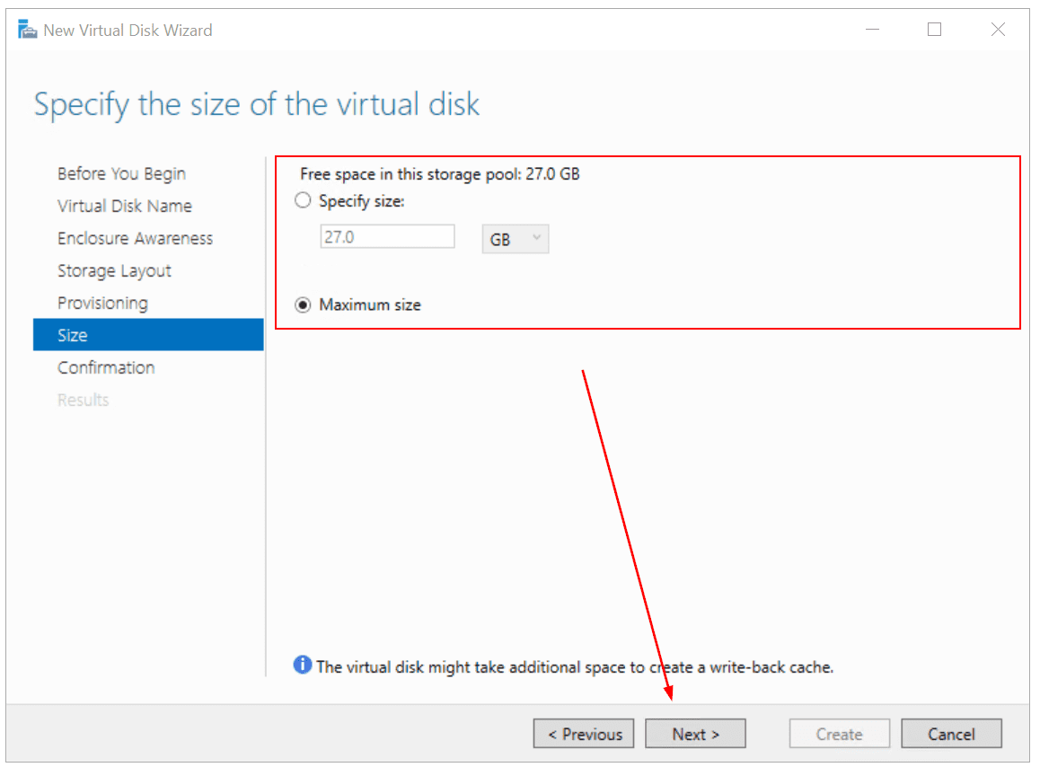 Windows Storage Spaces