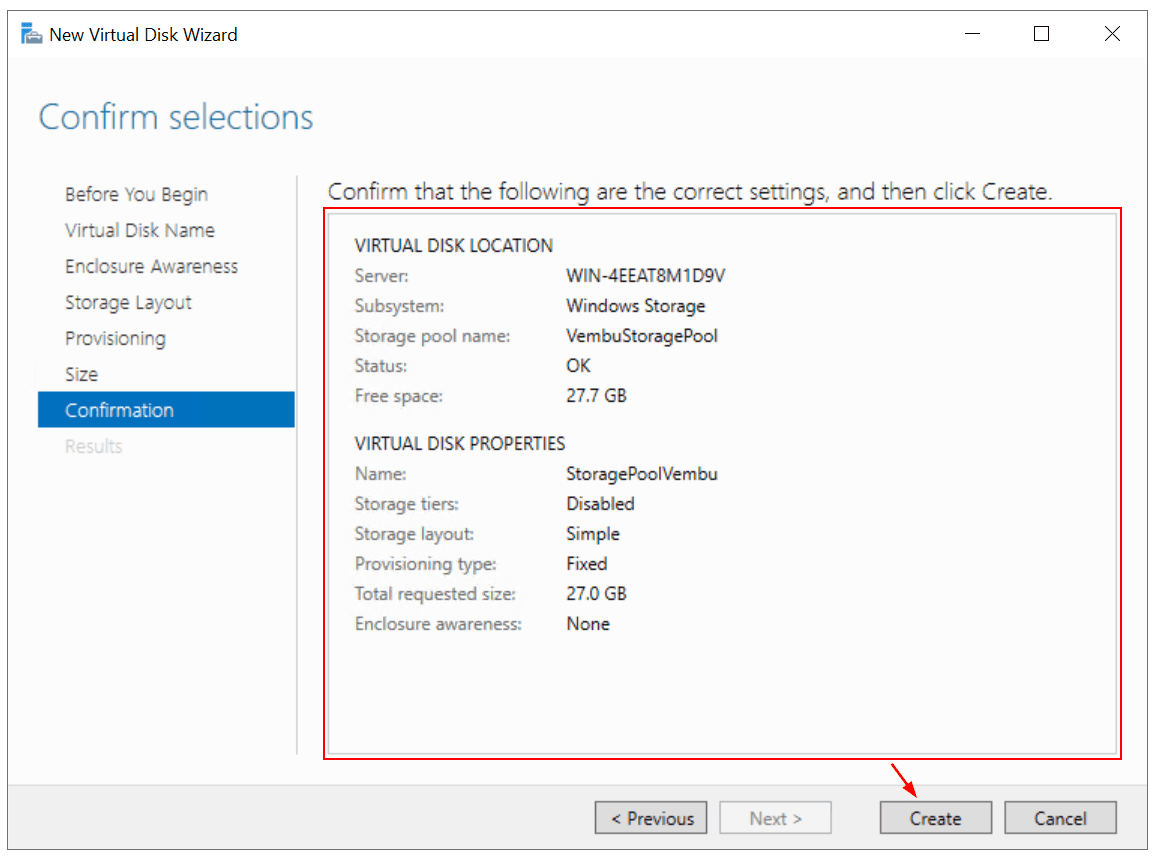 Windows Storage Spaces