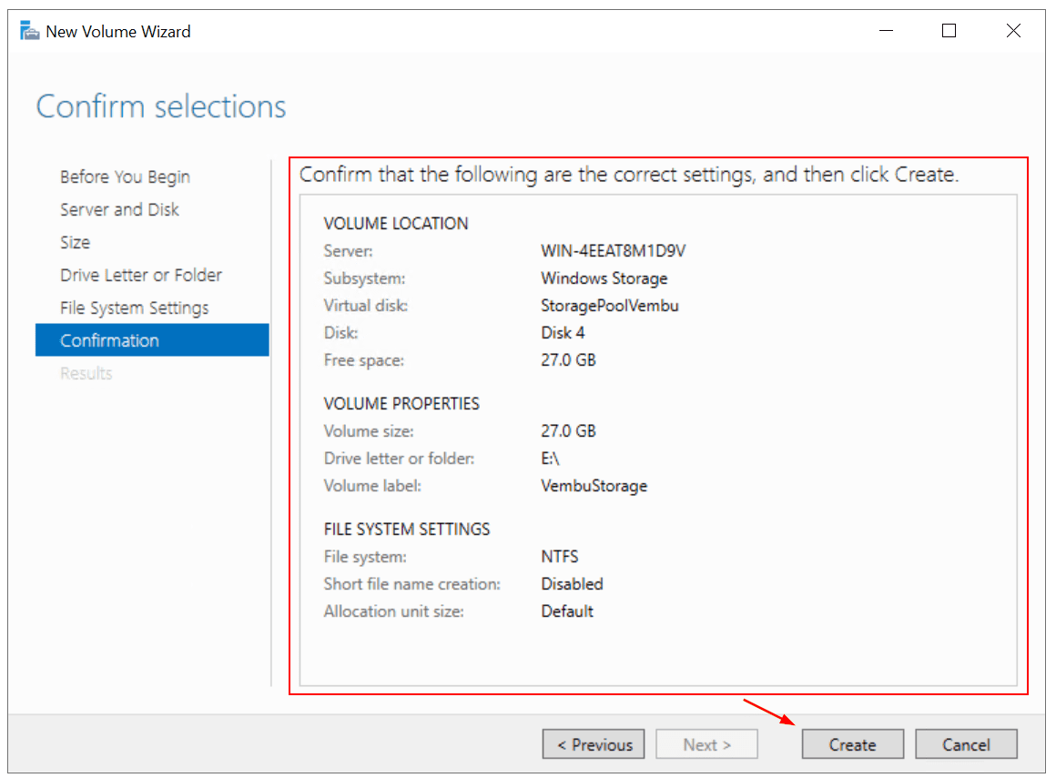 Windows Storage Spaces