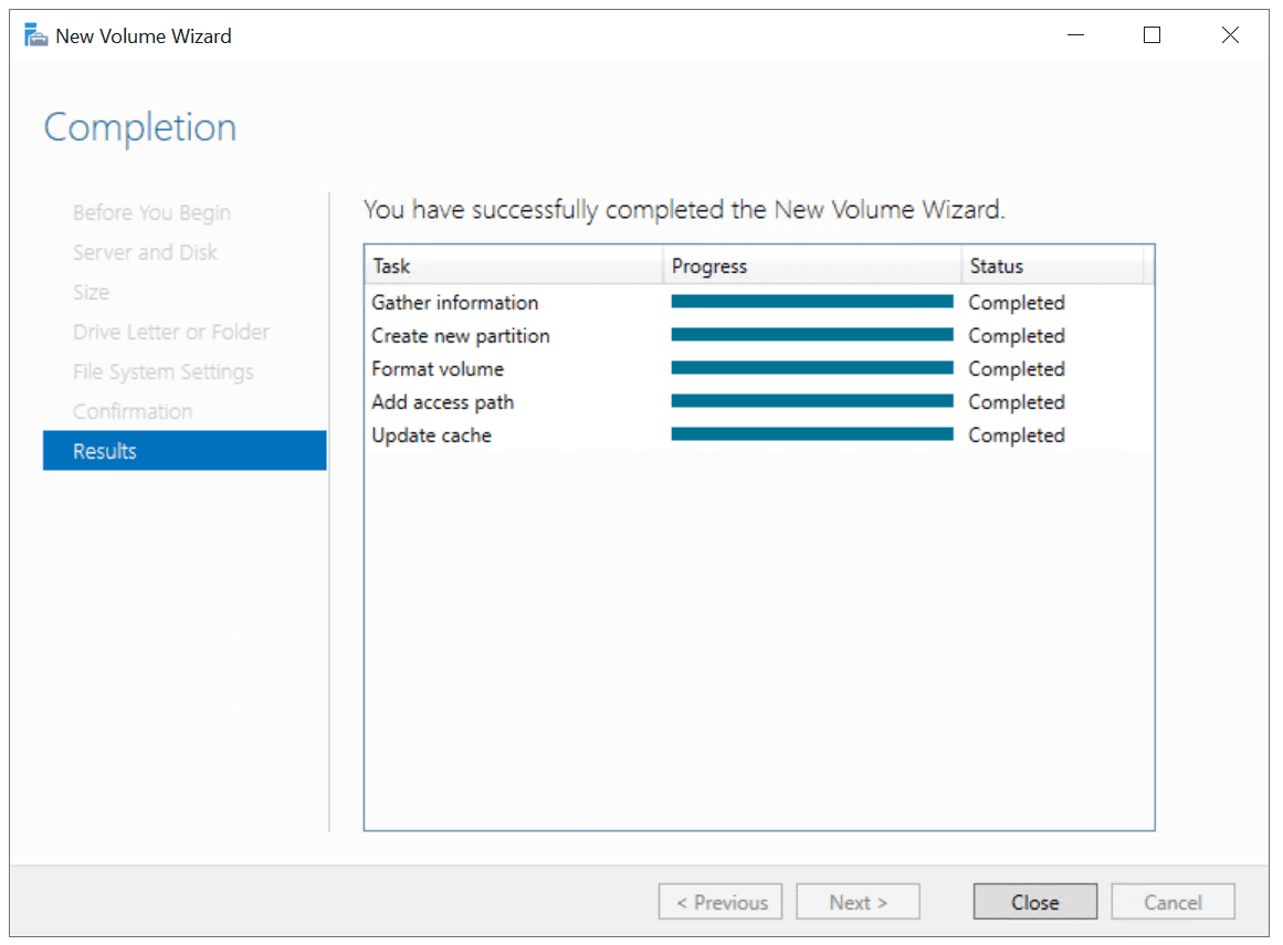 Windows Storage Spaces