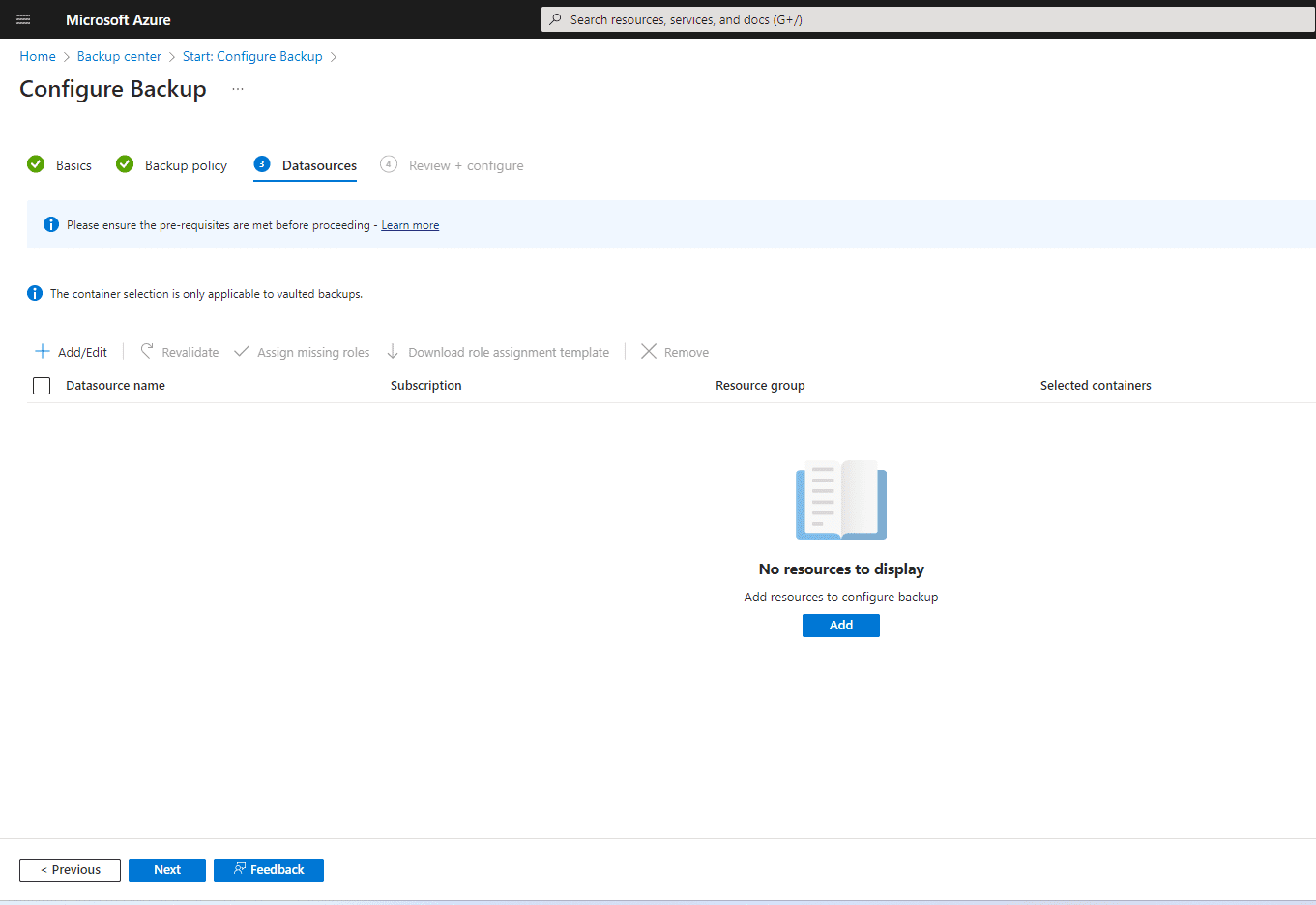 Azure Blob Backup