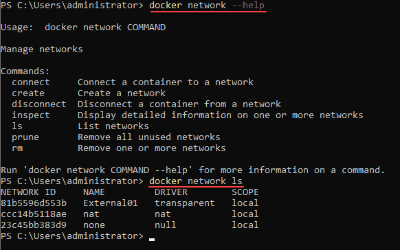 Basic Docker commands