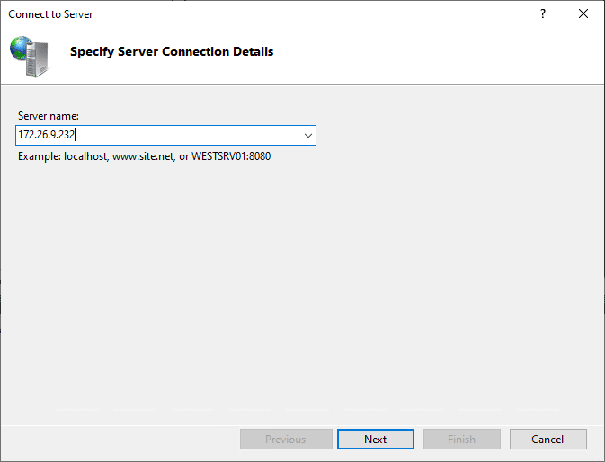 How to run IIS in Docker Container