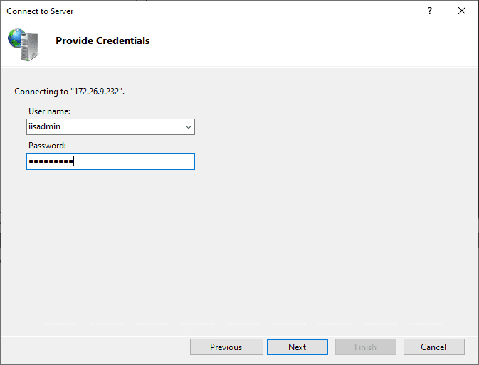 How to run IIS in Docker Container