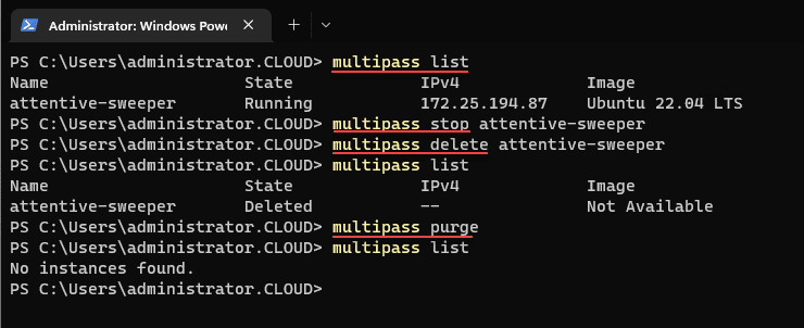 Multipass on Windows Hyper-V