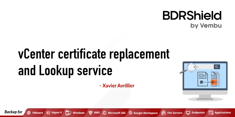 VMware backup solution