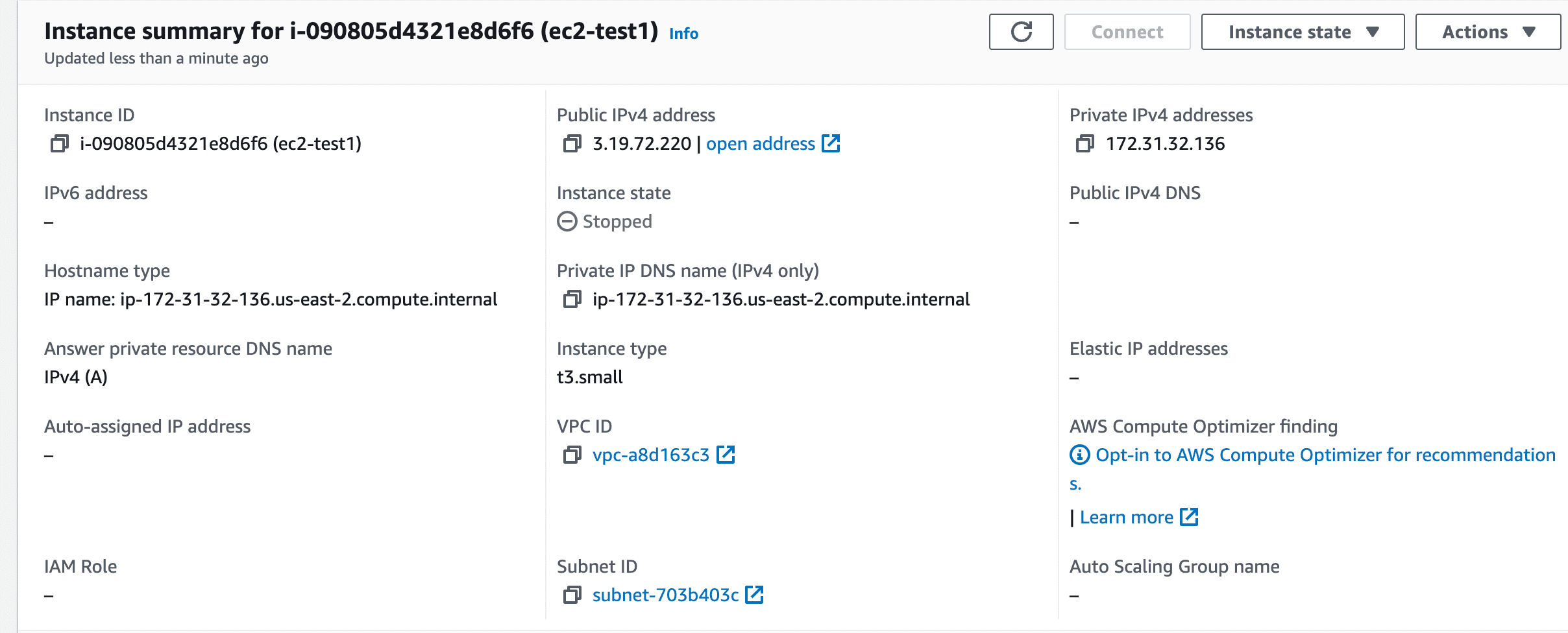 AWS EC2 hibernate