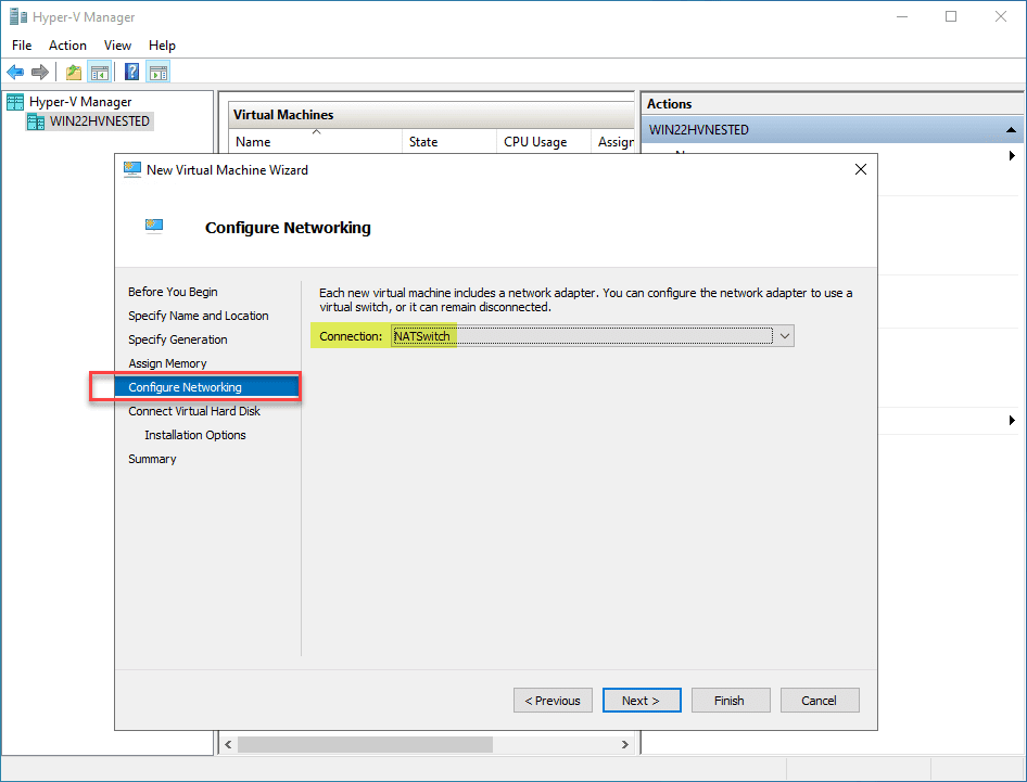 Hyper-V nested virtualization in Microsoft Azure