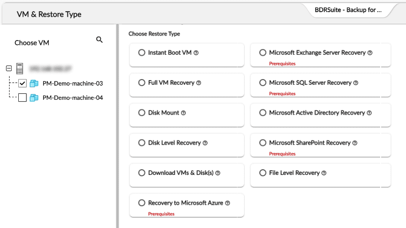 vmware backup solution